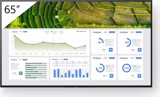 Sony FW-65BZ30L pantalla de señalización Pantalla plana para señalización di | 4548736150058 imagen 1