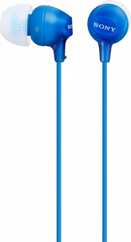 Sony MDR-EX15AP Auriculares dentro de oido conector de 3.5mm azul | MDREX15APLI.CE7 | 4905524946727 imagen 1