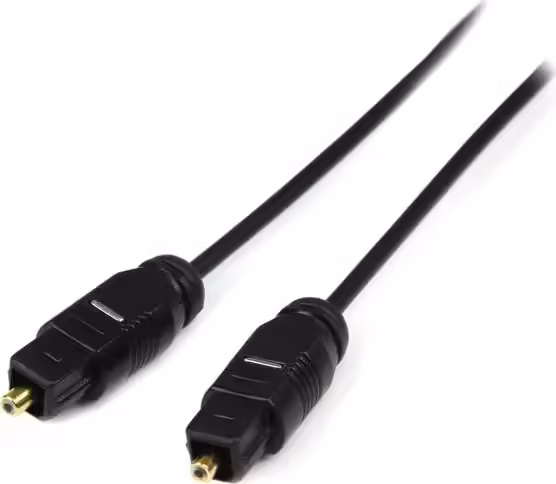 StarTech.com Cable 4.5m TosLink Audio Digital Optico SPDIF Delgado - Negro | THINTOS15 | 0065030849623 imagen 1