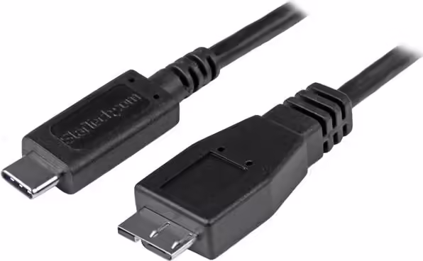 StarTech.com Cable Adaptador de 50cm USB-C a Micro USB-B - macho a macho - negro | USB31CUB50CM | 0065030867023 imagen 1