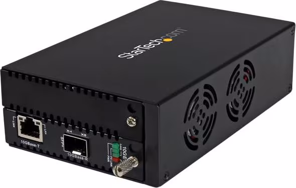 StarTech.com Conversor de Medios Ethernet de Cobre a Fibra de 10 Gigabits - Gest | ET10GSFP | 0065030864169 imagen 1