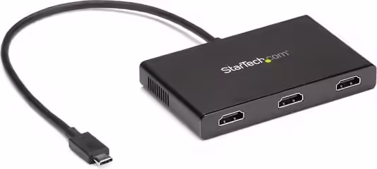 StarTech.com MSTCDP123HD Adaptador gráfico USB tipo-c a 3x HDMI 3840 x 2160 Pix | 0065030867276 imagen 1