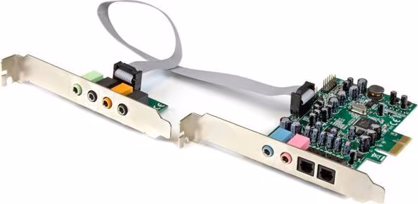 StarTech.com Tarjeta de sonido PCI Express con sonido envolvente de 7.1 canales  | PEXSOUND7CH | 0065030860376 imagen 1