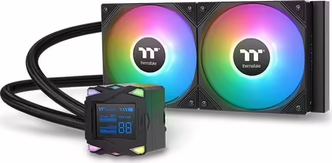 Thermaltake LA240-S ARGB Placa base Kit de refrigeración líquida 12 cm Negro 1 | CL-W461-PL12SW-A | 4711658540270 imagen 1