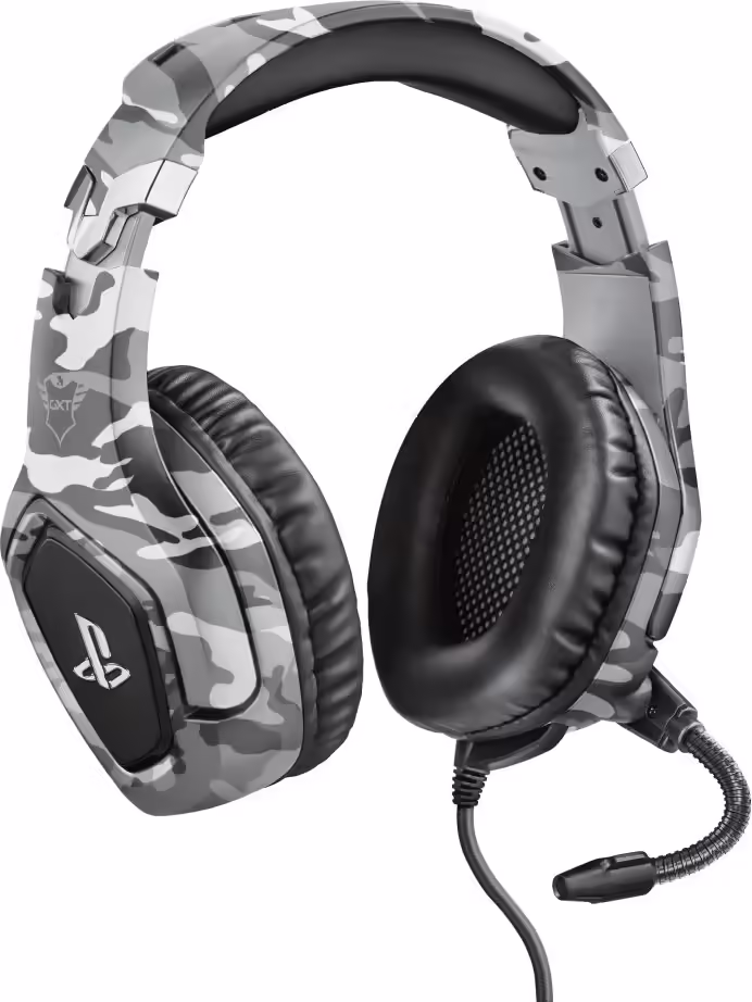 Trust GXT 488 Forze PS4 Auriculares Diadema Conector de 3,5 mm Negro, Gris | 23531 | 8713439235319 imagen 1
