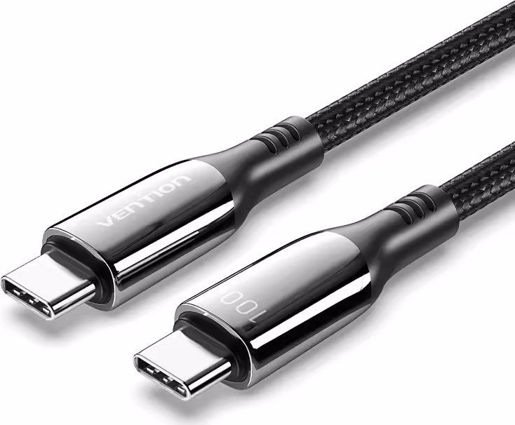 Vention Cable USB 2.0 Tipo-C 5A 100W CTKBH/ USB Tipo-C Macho - USB Tipo-C Macho/ | 6922794772557 imagen 1