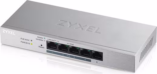 Zyxel GS1200-5HP v2 Gestionado Gigabit Ethernet (10/100/1000) Energͭa sobre Eth | 4718937598717 imagen 1