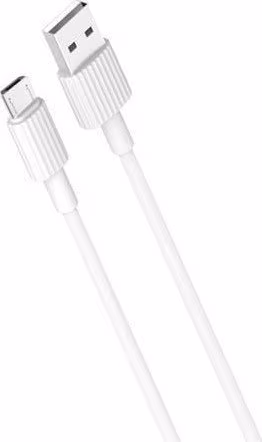 CABLE NB156 SILICONA USB - MICRO USB | 2.4A | 1 MTR | BLANCO XO | XONB156MCWH | 6920680871827 imagen 1
