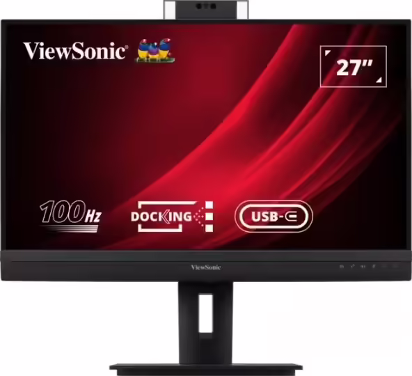 MONITOR VIEWSONIC 27 IPS 100HZ 2K QHD MULT ERGO WEBCAM HDMI DP USB-C/PD 5Y | VG2757V-2K | 766907024357 imagen 1