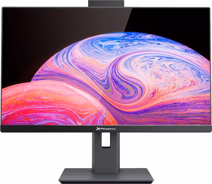 ORDENADOR PHOENIX AIO 24 I7 12700K/16G/SSD1TB/WIFI/WEBCAM/R.ALT+GIR BLACK | PH-AIO-I7-238CPRO imagen 1