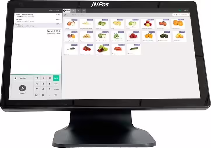 TPV AVPOS K4000 18.5 MAX TACTIL I3/8GB/SSD128GB/BLACK 3YR GARANTIA | AVP-K4000B-MAX | 0646680753234 imagen 1