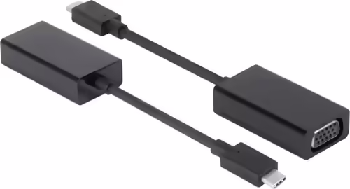 Adaptador Club 3D USB-C/M a VGA/H 15cm Negro (CAC-1502) | 8719214470081 imagen 4