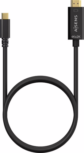 Adaptador AISENS USB-C/M HDMI/M 1.8m Negro (A109-0624) | 8436574707359 imagen 3