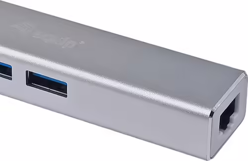 Equip HUB de interfaz USB 3.2 Gen 1 (3.1 Gen 1) Type-C 5000 Mbit/s Plata | 133481 | 4015867225677 imagen 5