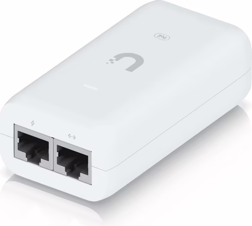 Adaptador Ubiquiti Inyector PoE 48V GbE Blanco (U-PoE) imagen 4