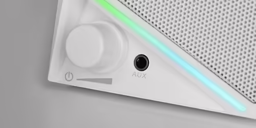 Altavoces Mars Gaming 2.0 15W RGB 3.5mm Blancos (MS72W) | 8435693108917 imagen 3