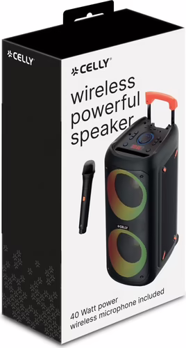 Altavoz Celly Wireless 40W con micro (PARTYSPEAKERWLM) imagen 4