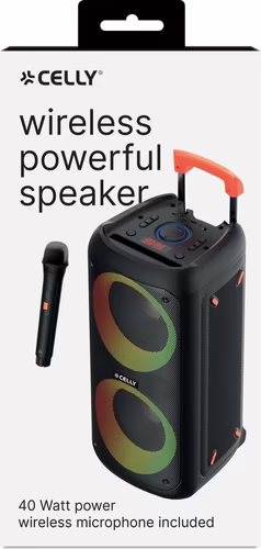 Altavoz Celly Wireless 40W con micro (PARTYSPEAKERWLM) imagen 5