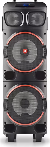 Altavoz NGS RGB 300W TWS USB 3.5mm BT Negro (WILDDUB1) | 8435430620115 imagen 2