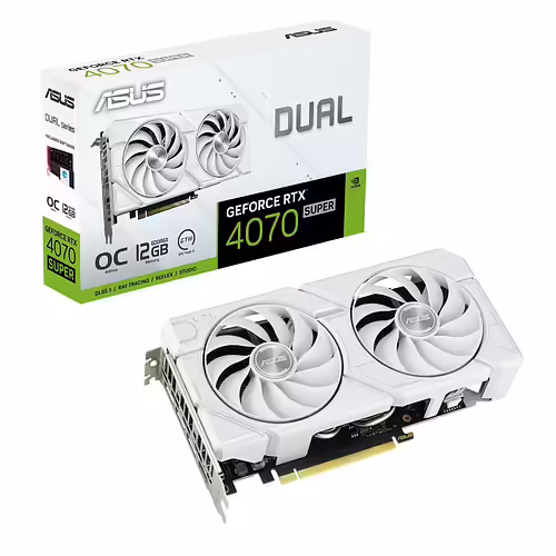 ASUS DUAL RTX4070S O12G EVO WHITE (90YV0KC8-M0NA00) | 4711387650738 imagen 6