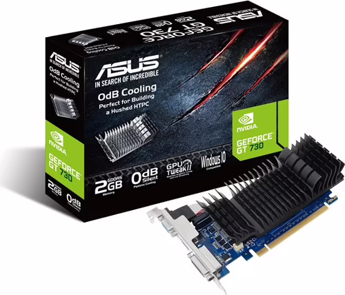 ASUS Nvidia GeForce GT730 2Gb GDDR5 (GT730-SL-2GD5-BRK) | 4716659990390 imagen 2