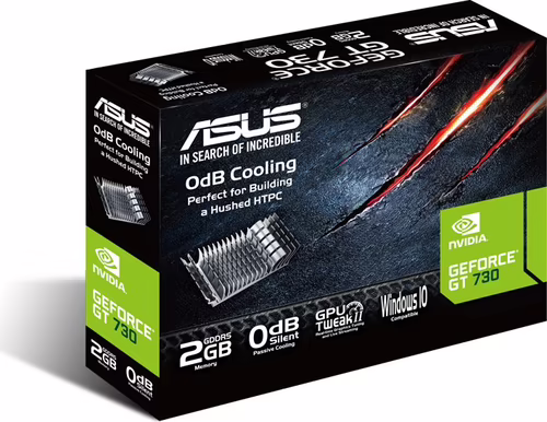 ASUS Nvidia GeForce GT730 2Gb GDDR5 (GT730-SL-2GD5-BRK) | 4716659990390 imagen 4