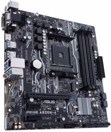 ASUS PRIME A320M-A: (AM4) 4DDR4 VGA DVI HDMI RJ45 mATX | 90MB0VA0-M0EAY0 | 4712900765373 imagen 4