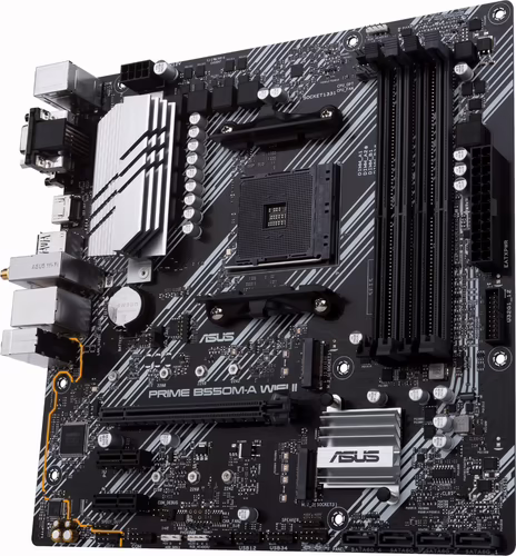 ASUS PRIME B550M-A WIFI II:(AM4) DDR4 VGA HDMI DVI mATX | 90MB19X0-M0EAY0 | 4711081309741 imagen 4