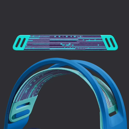 Logitech G G733 LIGHTSPEED Wireless RGB Gaming Headset Auriculares Inalámbrico  | 981-000943 | 5099206091788 imagen 2