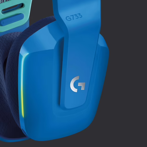 Logitech G G733 LIGHTSPEED Wireless RGB Gaming Headset Auriculares Inalámbrico  | 981-000943 | 5099206091788 imagen 4