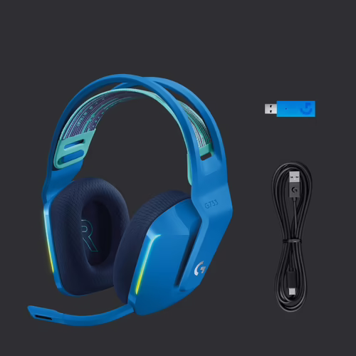 Logitech G G733 LIGHTSPEED Wireless RGB Gaming Headset Auriculares Inalámbrico  | 981-000943 | 5099206091788 imagen 7