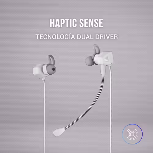 Auricualres mars gaming dentro del oido conector de 3.5mm blanco MIHXW | 4710562758399 imagen 2