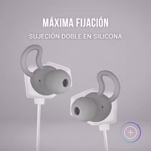 Auricualres mars gaming dentro del oido conector de 3.5mm blanco MIHXW | 4710562758399 imagen 4