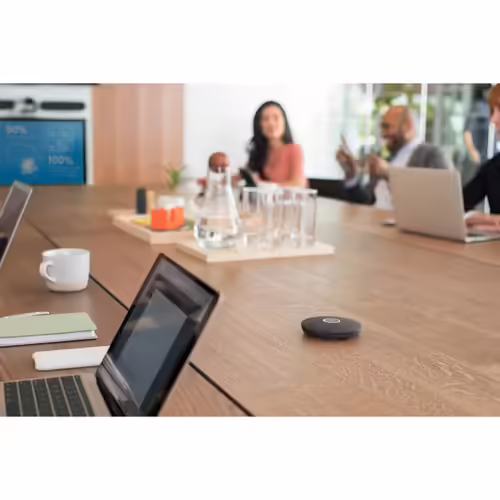 Logitech Rally Mic Pod Base Microfono Negro | 989-000430 | 0097855142955 imagen 4