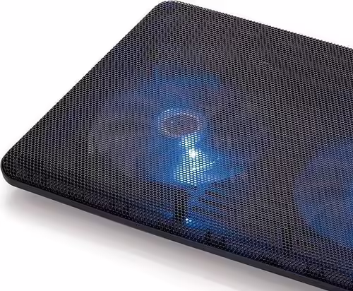 SOPORTE PORTATIL CONCEPTRONIC 2 VENTILADORES 17P NEGRA CNBCOOLPAD2F | 4015867190715 imagen 2