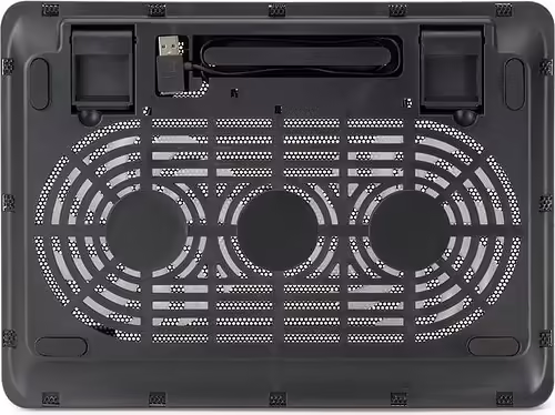 SOPORTE PORTATIL CONCEPTRONIC 2 VENTILADORES 17P NEGRA CNBCOOLPAD2F | 4015867190715 imagen 3