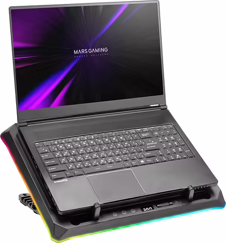 Mars Gaming MNBC-ULTRA almohadilla fría 45,7 cm (18``) 2400 RPM Negro | MNBCULTRA | 8435693110958 imagen 4