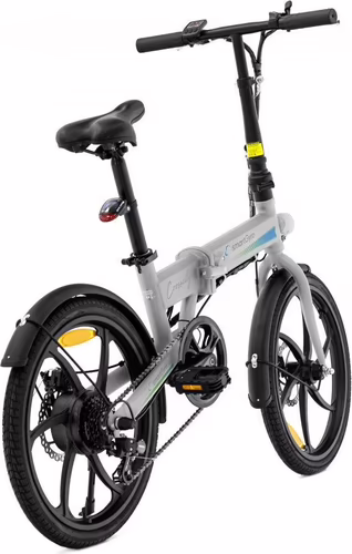 Bicicleta Eléctrica SmartGyro 250W 20`` Plata (SG27-166) | 8435089031041 imagen 4
