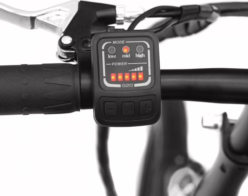 Bicicleta Eléctrica SmartGyro 250W 20`` Plata (SG27-166) | 8435089031041 imagen 5