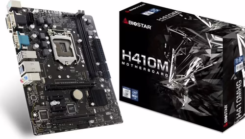 Biostar H410MHG:(1200) 2DDR4 4SATA3 HDMI VGA DVI-D mATX | 4712960682443 imagen 4