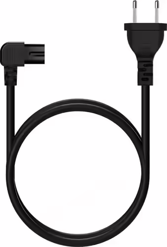 Cable AISENS Acodado CEE7/M a C7/H 3m Negro (A132-0599) | 8436574706598 imagen 3