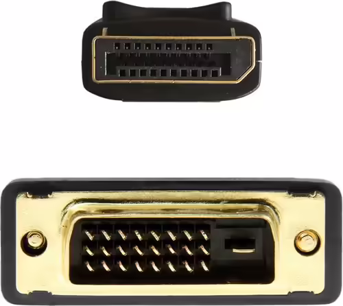 CABLE CONVERSOR AISENS DISPLAYPORT MACHO A DVI MACHO 2M NEGRO A125-0366 | 8436574703733 imagen 2