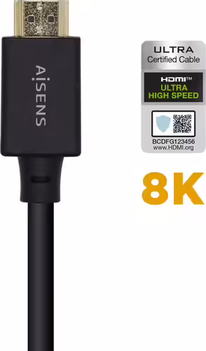 Cable AISENS HDMI/M a HDMI/M 1.5m Negro (A150-0422) | 8436574704587 imagen 3