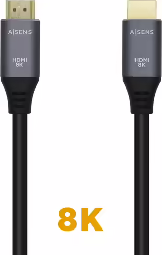 Cable AISENS HDMI/M a HDMI/M 1m Gris/Negro (A150-0426) | 8436574704624 imagen 2