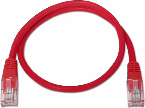 Latiguillo de red aisens rj45 utp cat5e 1m rojo A133-0188 | 8436574701876 imagen 2