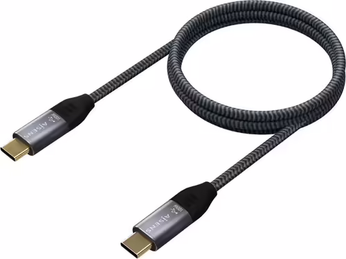 AISENS Cable USB 3.2 Gen2x2 Aluminio 20Gbps 8K@30Hz 5A 100W E-Mark, Tipo USB-C/M | A107-0670 | 8436574707861 imagen 2