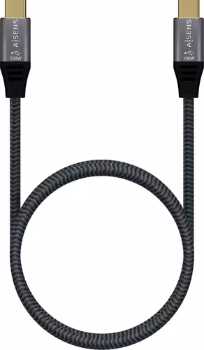 AISENS Cable USB 3.2 Gen2x2 Aluminio 20Gbps 8K@30Hz 5A 100W E-Mark, Tipo USB-C/M | A107-0671 | 8436574707878 imagen 3