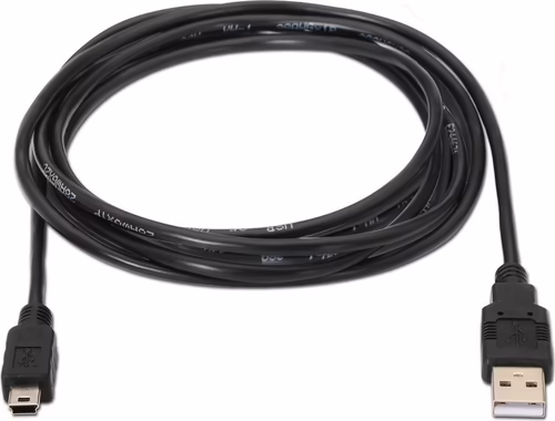 Cable AISENS USB-A/M a MiniUSB-B/M 3m Negro (A101-0026) | 8436574700251 imagen 2