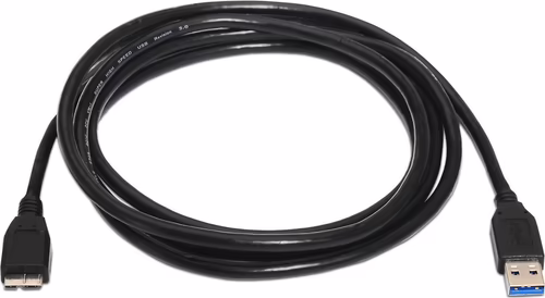 Cable AISENS USB-A/M a mUSB-B/M 1m Negro (A105-0043) | 8436574700428 imagen 2
