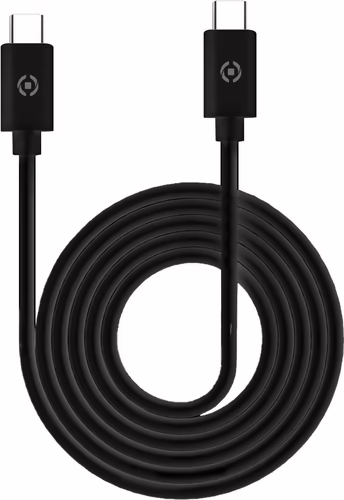 Cable CELLY USB-C a USB-C 60W 3m Negro (USBCUSBCPD3MBK) imagen 2